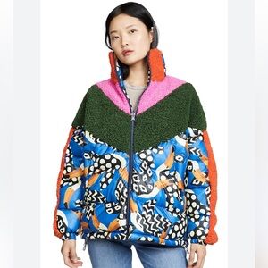 Farm Rio Reversible Colorful Tucano Puffer